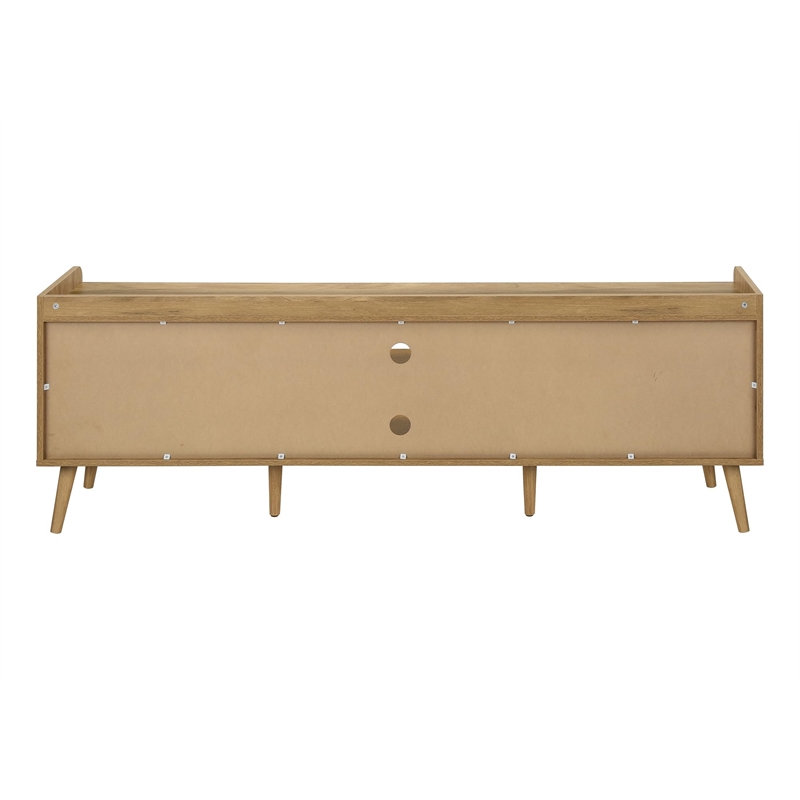 Tv Stand - 72 Inch - Console - Living Room - Bedroom - Walnut Laminate