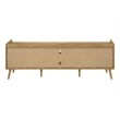 Tv Stand - 72 Inch - Console - Living Room - Bedroom - Walnut Laminate