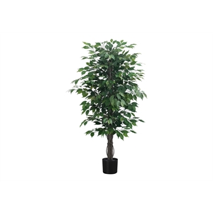 Artificial Plant - 58&quot Tall - Indoor - Floor - Potted - Green Leaves