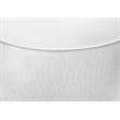Accent Table - Drum - Side - End - Nightstand - Lamp - Bedroom - White Metal