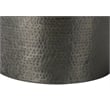 Accent Table - Drum - Side - End - Nightstand - Lamp - Bedroom - Grey Metal