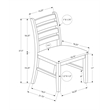 Set of 2 Dining Chairs - 37