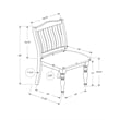 Set of 2 Dining Chairs - 39