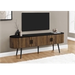 Tv Stand - 72 Inch - Console - Living Room - Entertainment Center - Black