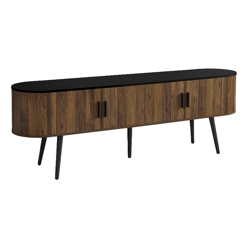 Tv Stand - 72 Inch - Console - Living Room - Entertainment Center - Black