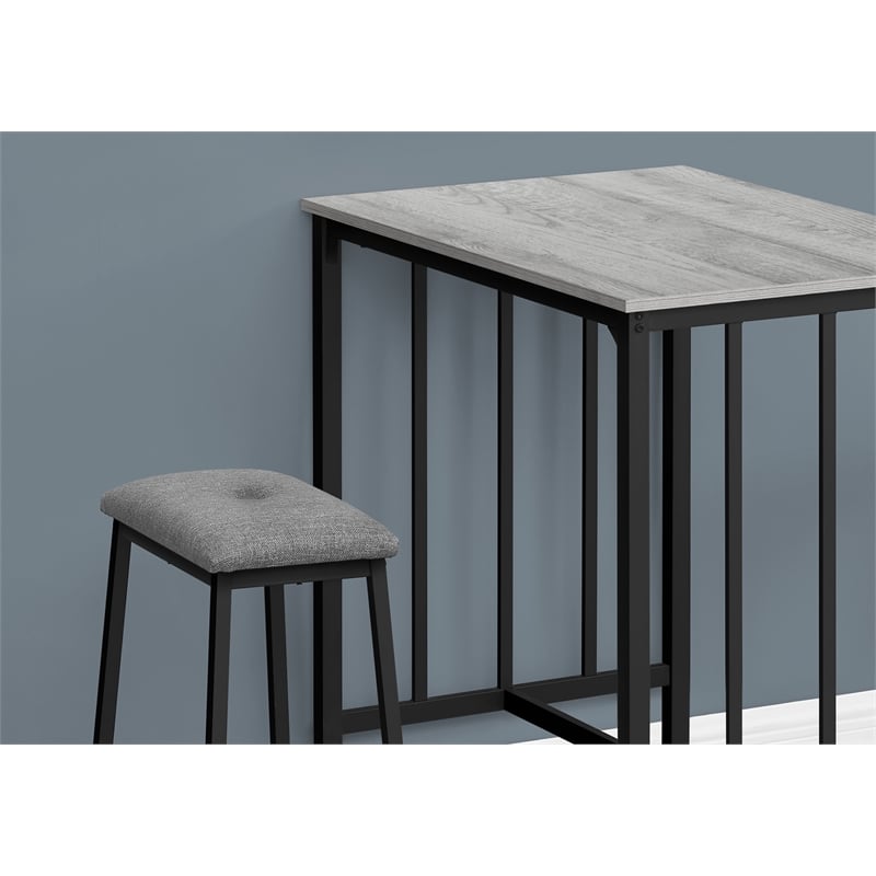 Dining Set - 3pcs Set - Counter Height - 36