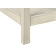 Accent Table - Side Table - 2 Tier - Narrow - Bedroom - Wood - Antique White