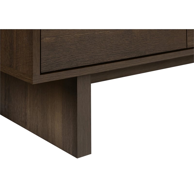 Tv Stand - 72 Inch - Media Entertainment Center - Storage Drawers - Dark Brown