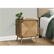 Accent Table - End - Storage - Small - Side - Living Room-Light Walnut Laminate