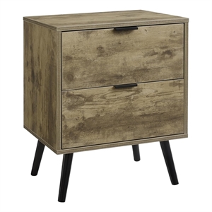 Accent Table - Bedroom - Living Room - Nightstand - Side Table - Drawer - Brown