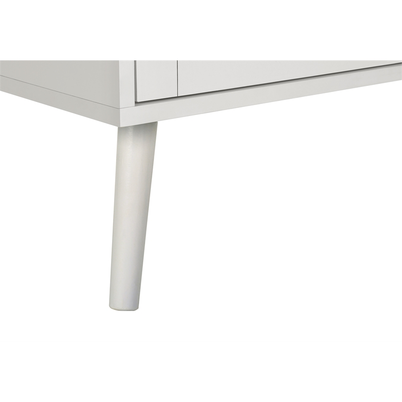 Accent Table - Bedroom - Living Room - Nightstand - Drawer - White Laminate