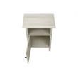 Accent Table - Side Table - End - Living Room - Storage - Washed Oak Laminate
