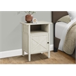 Accent Table - Side Table - End - Living Room - Storage - Washed Oak Laminate