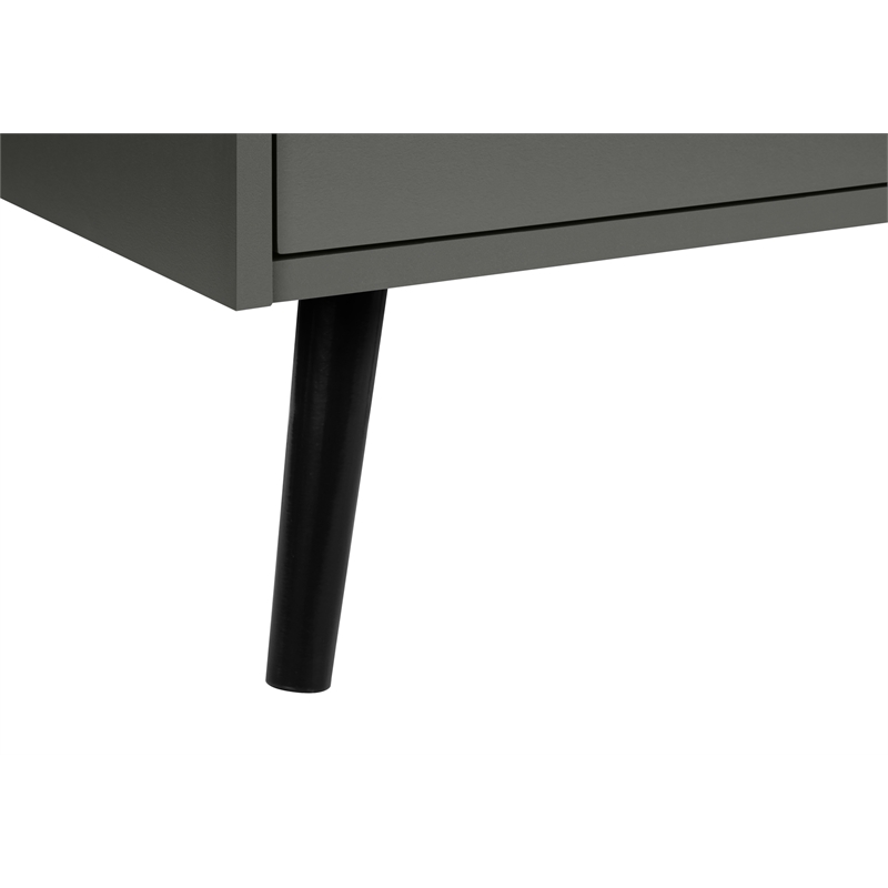 Accent Table - Side - End - Nightstand - Bedroom - Living Room - Gray Laminate