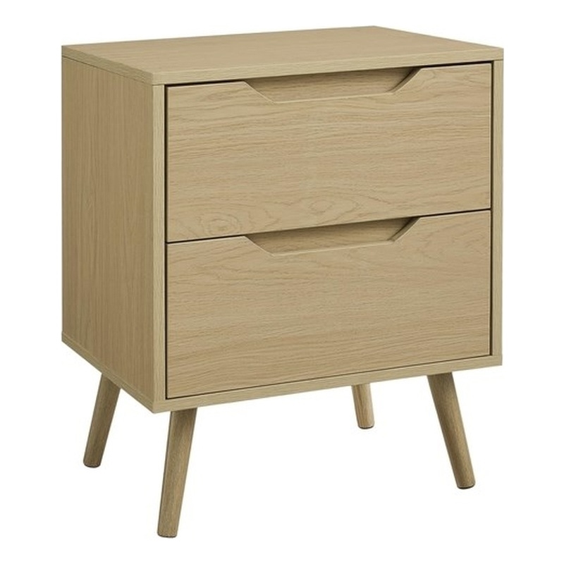 Accent Table - Side - End - Nightstand - Living Room - Natural Laminate