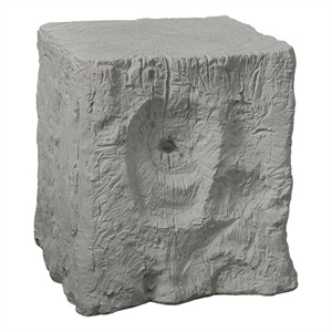 Accent Table - 25&quotH - Indoor Or Outdoor - Nightstand - Living Room - Gray