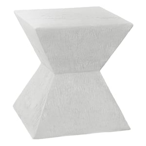 Accent Table - 25&quotH - Indoor Or Outdoor - Nightstand - Living Room - White