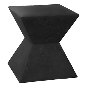 Accent Table - 25&quotH - Indoor Or Outdoor - Nightstand - Living Room - Black