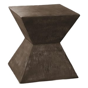 Accent Table - 25&quotH - Indoor Or Outdoor - Nightstand - Living Room - Walnut