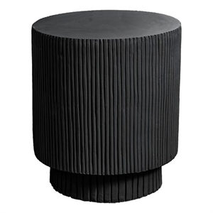 Accent Table - 25&quotH - Indoor Or Outdoor - Living Room - Nightstand - Black