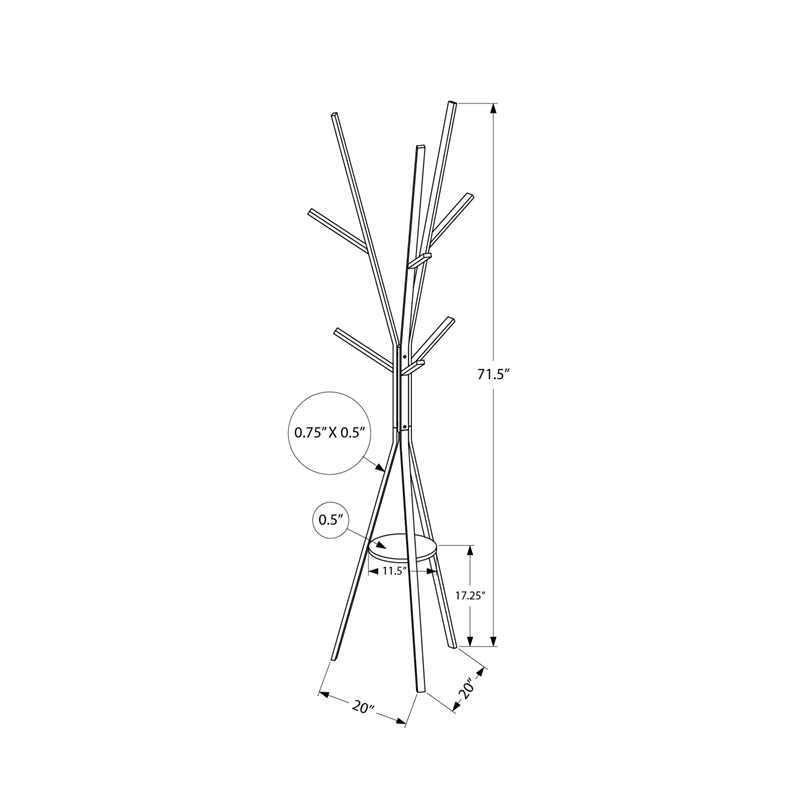 Coat Rack - 72
