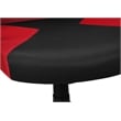 Office Chair - Adjustable Height - Swivel - Ergonomic - Armrests - Red Mesh