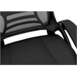 Office Chair - Swivel - Armrests - Adjustable Height - Ergonomic - Black Mesh