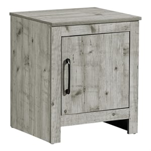 Accent Table - 22&quotH - Side - Storage - Nightstand - Living Room - Bedroom - Gray
