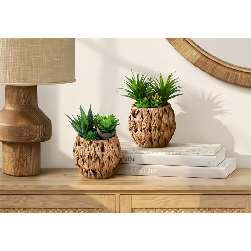 Artificial Plant - Set Of 2 - 9