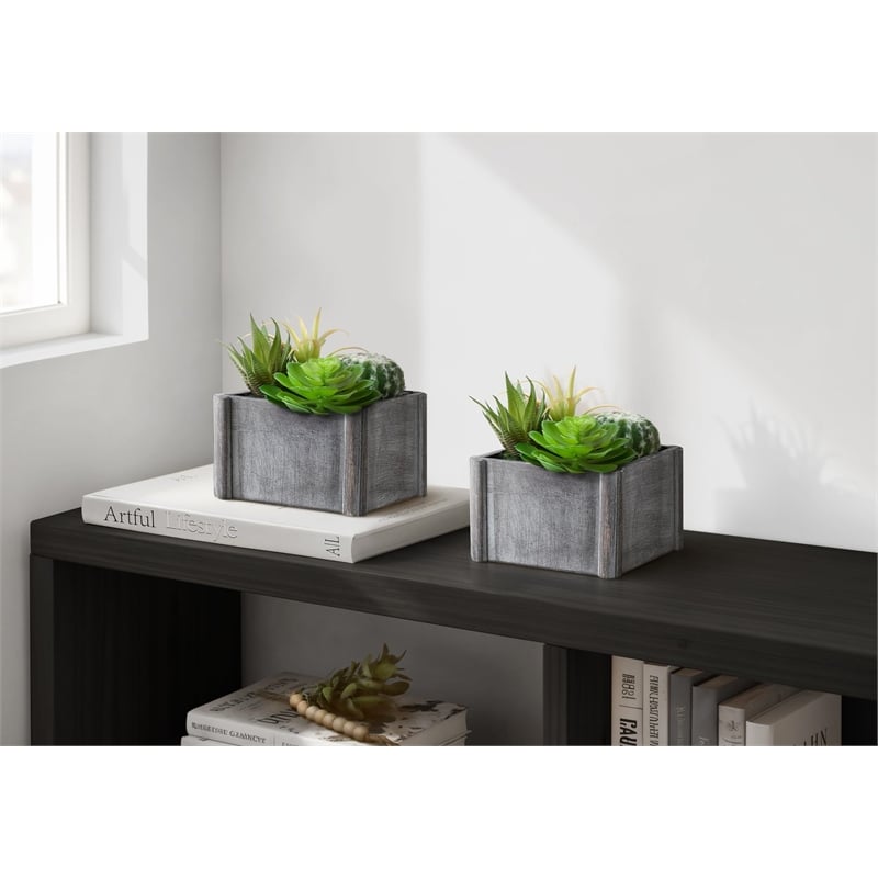 Artificial Plant - Set Of 2 - 8