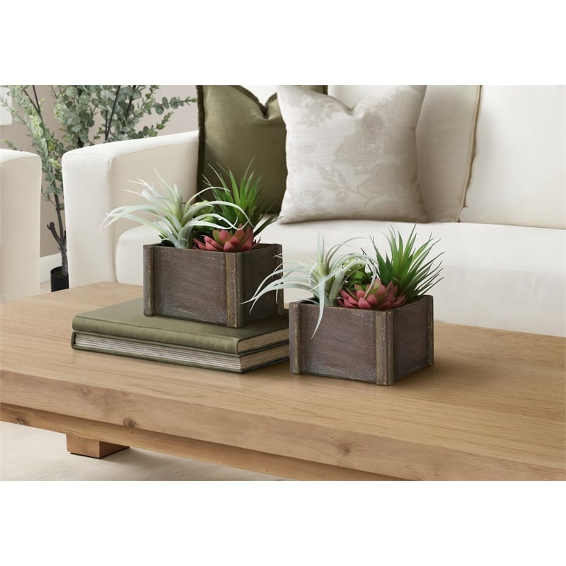 Artificial Plant - Set Of 2 - 10