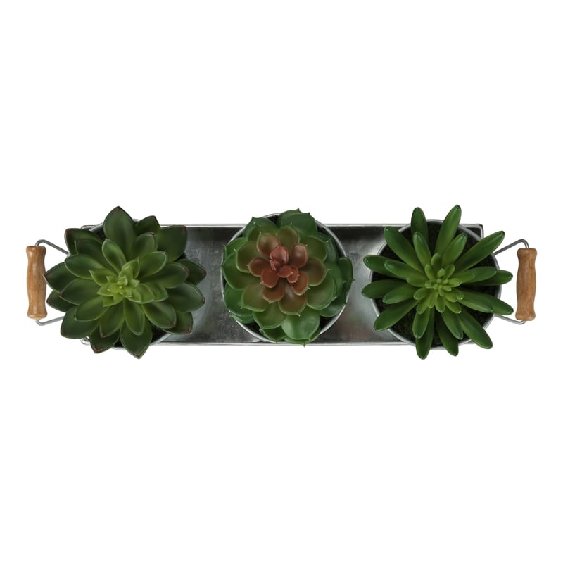 Artificial Plant - Set Of 3 - 6