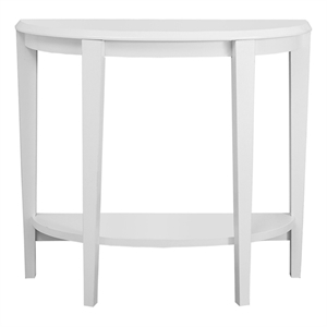 Accent Table Console Entryway Narrow Sofa Bedroom Laminate White