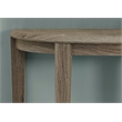 Accent Table Console Entryway Narrow Sofa Bedroom Laminate Brown