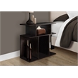 Accent Table Side End Nightstand Lamp Living Room Bedroom Laminate Brown