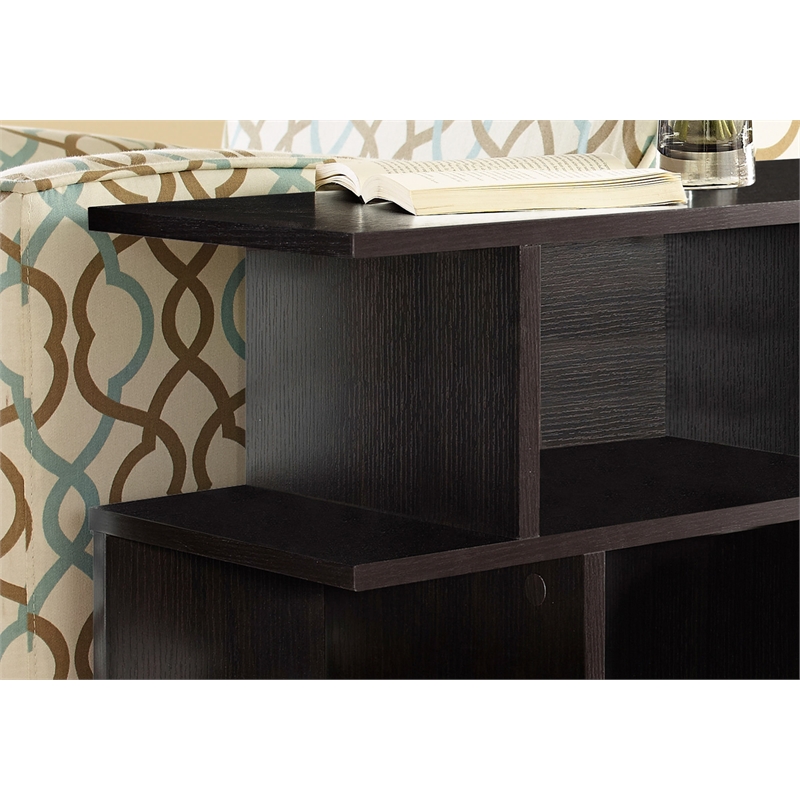 Accent Table Side End Nightstand Lamp Living Room Bedroom Laminate Brown