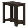 Accent Table Side End Nightstand Lamp Living Room Bedroom Laminate Brown
