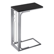 Monarch Accent Table in Black and Silver