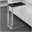 Monarch Accent Table in Black and Silver