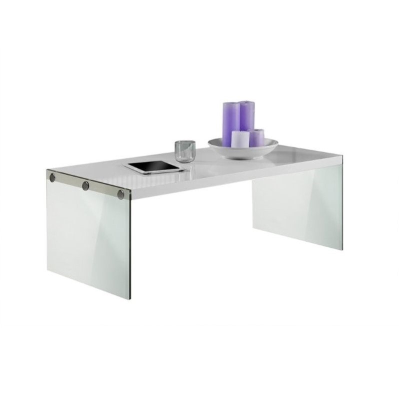 Cocktail Table In Glossy White I 3286 Cocktail Table In Glossy White