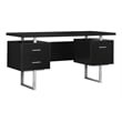 Computer Desk Home Office Laptop Storage Drawers 60