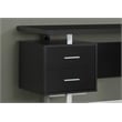 Computer Desk Home Office Laptop Storage Drawers 60