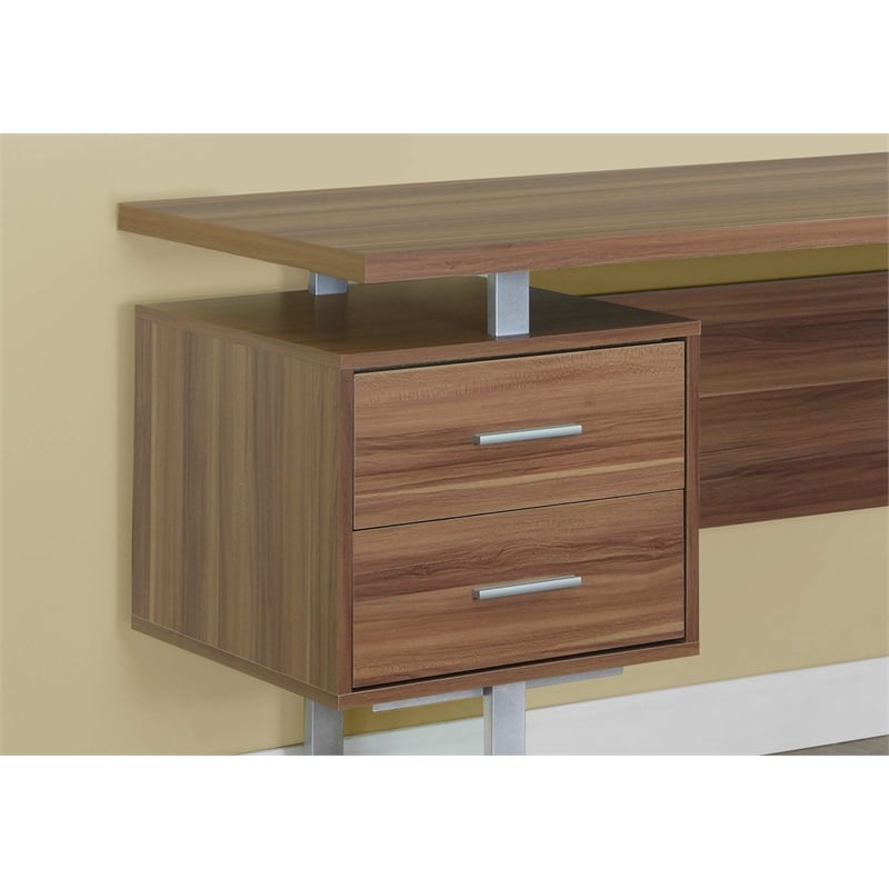 Computer Desk Home Office Laptop Storage Drawers 60
