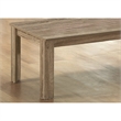 Table Set 3pcs Set Coffee End Side Accent Living Room Laminate Brown