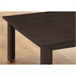 Table Set 3pcs Set Coffee End Side Accent Living Room Laminate Brown