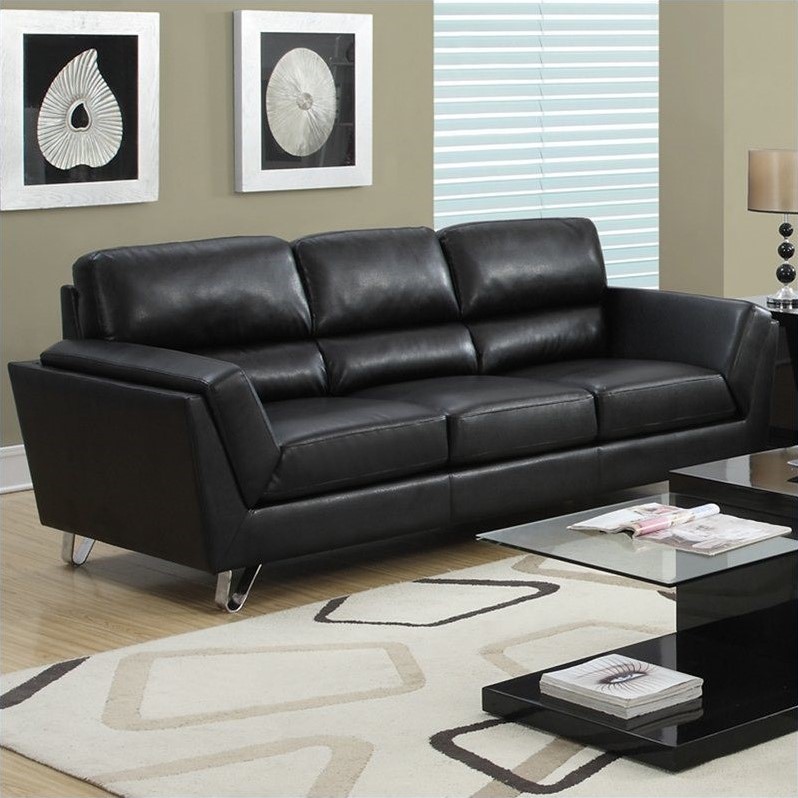 Sofa in Black - I8203BK