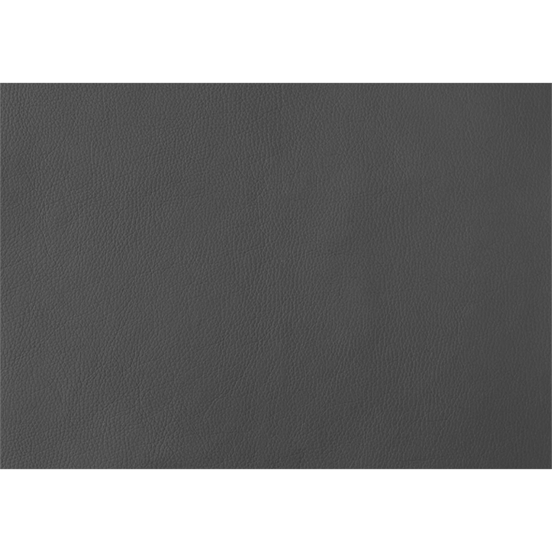 Dining Chair Set Of 2 Side Upholstered Kitchen Pu Leather Look Gray
