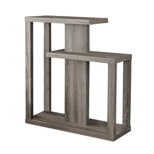accent table console entryway narrow sofa bedroom laminate brown