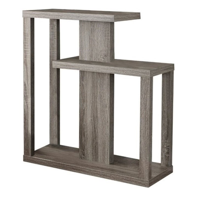 Accent Table Console Entryway Narrow Sofa Bedroom Laminate Brown