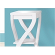 Accent Table Side End Square Living Room Bedroom Laminate White